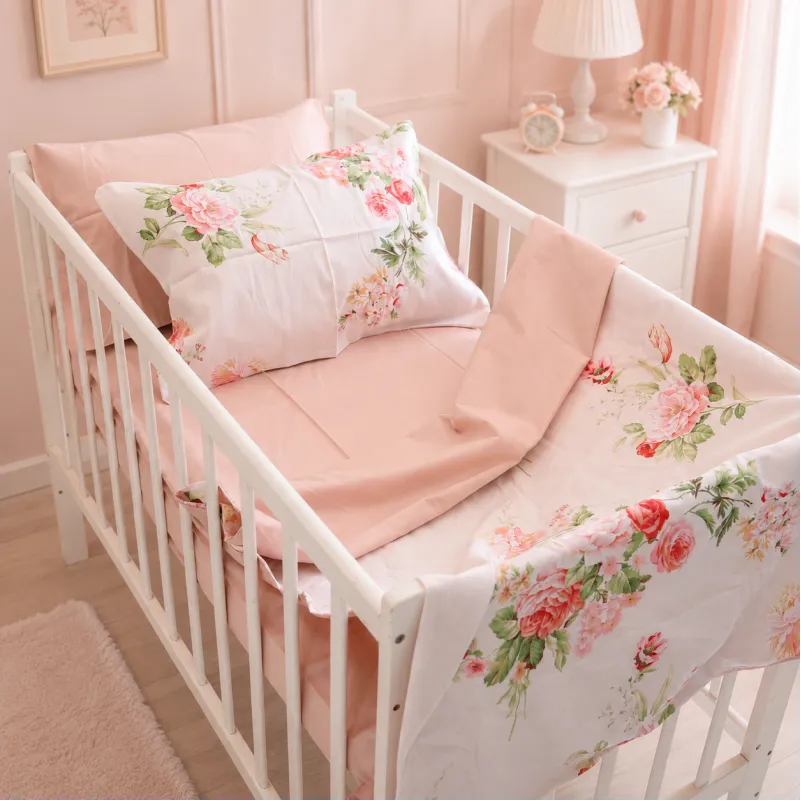 Комплект постельного белья Сатин LITTLE KIDS 22-1408 Spring Flower