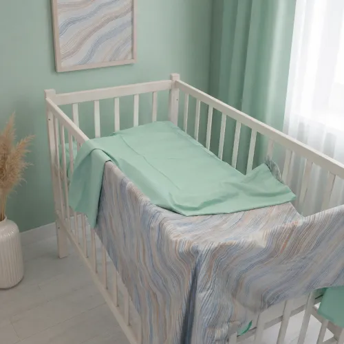 Комплект постільної білизни Сатин BABY 22-1416 Pastel Dream - 5