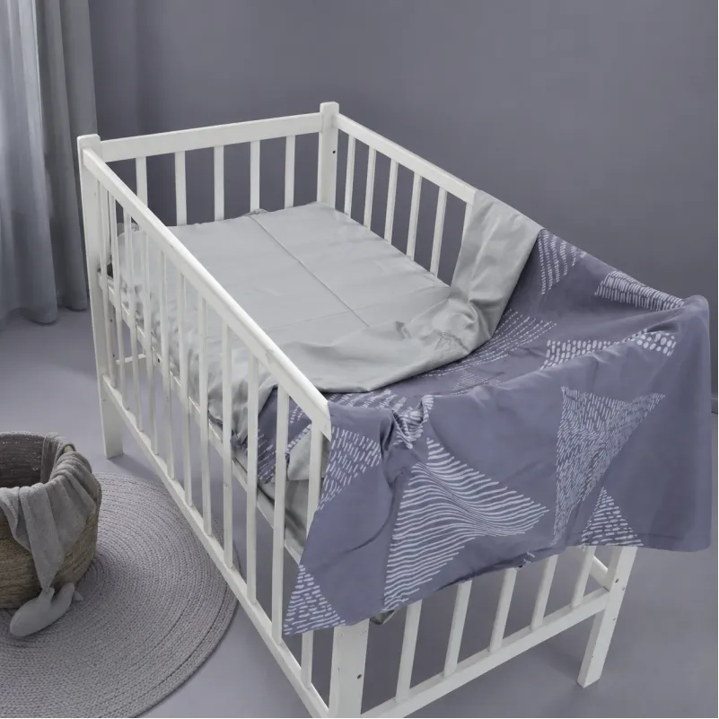 Комплект постельного белья Сатин LITTLE KIDS 22-1429 Geometric Echo Фото - 6