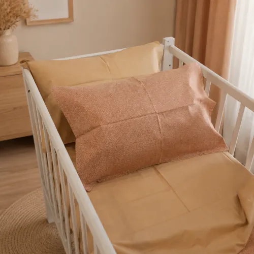 Комплект постельного белья Сатин BABY 22-1444 Gentle Peach Glow - 5