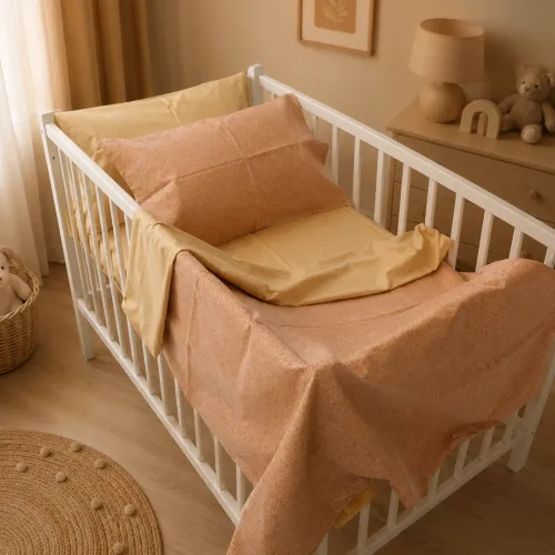 Комплект постельного белья Сатин BABY 22-1444 Gentle Peach Glow - 1