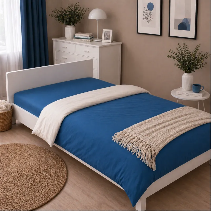 Комплект постельного белья Бязь JUNIOR Camillo (12-0712 + 17-4735) - 5