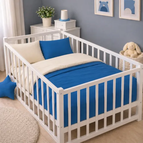 Комплект постельного белья  Бязь BABY Camillo (12-0712 + 17-4735) - 1