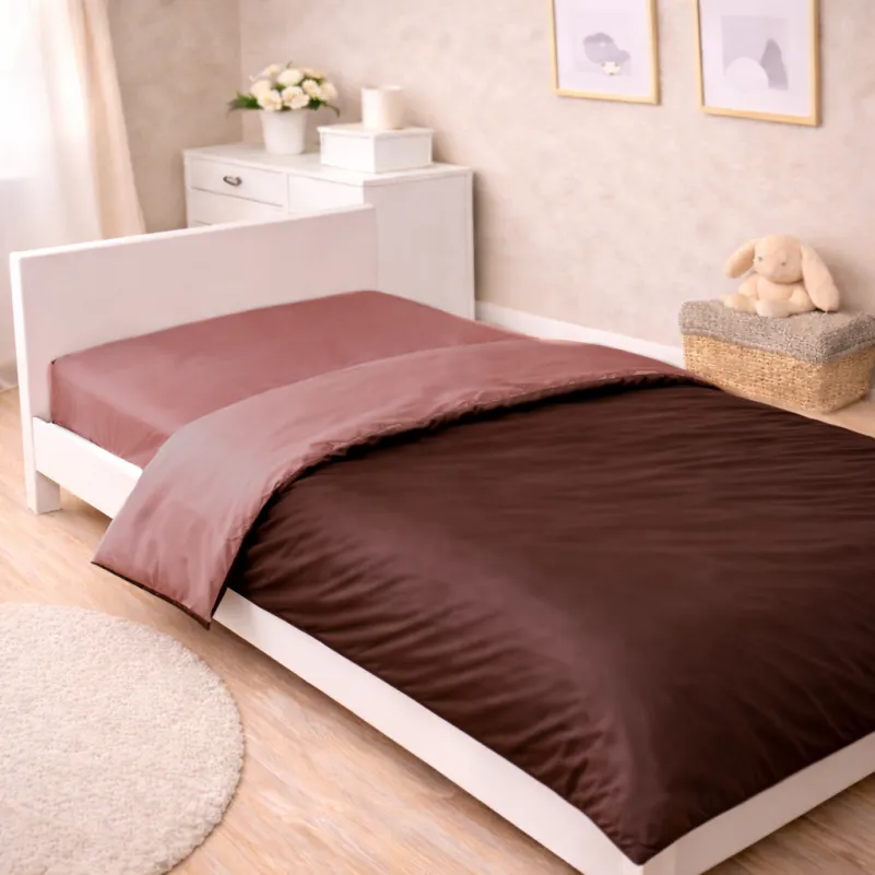 Комплект постельного белья Сатин JUNIOR Cappuccino 0165+0211 - 6