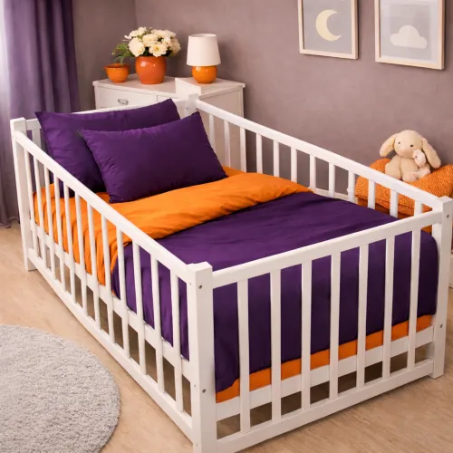 Комплект постельного белья Ranforce Elite BABY Christiano (13-1027 + 16-3310) - 1