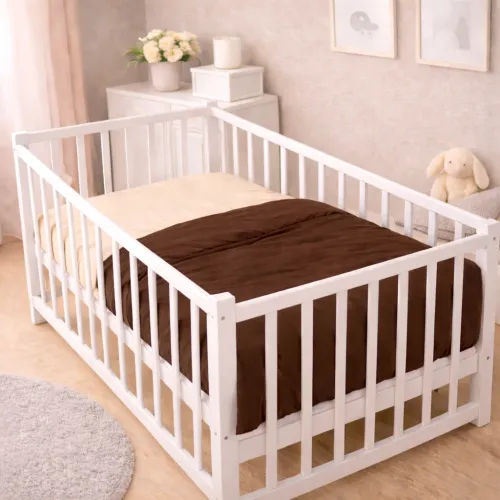 Комплект постельного белья Бязь LITTLE KIDS Enrica (12-0712 + 15-1511) - 5
