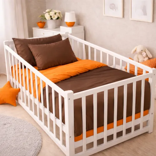 Комплект постельного белья Ranforce Elite LITTLE KIDS Evelina (13-1027 + 15-1511)