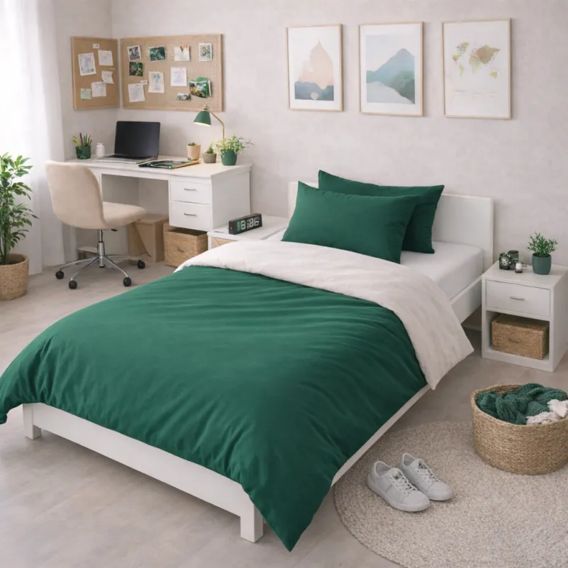 Комплект постельного белья Бязь TEENAGER Green Diego (11-2107+18-0130)
