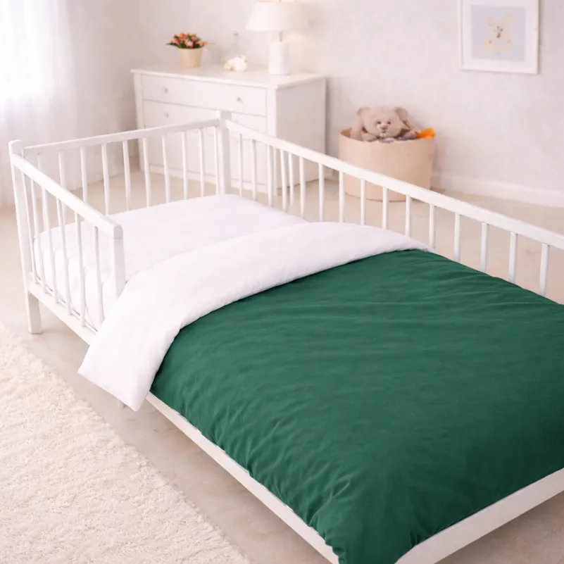 Комплект постельного белья Бязь LITTLE KIDS Green Diego (11-2107+18-0130) - 5