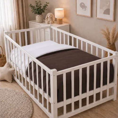 Комплект постельного белья Ranforce Elite BABY Mocco (11-2107+19-1217) - 5