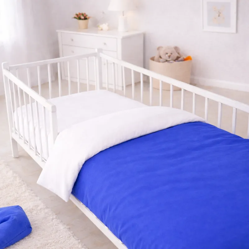 Комплект постельного белья Бязь LITTLE KIDS Pablo Blue(11-2107+19-4150) - 5