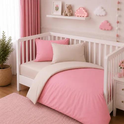 Комплект постельного белья Поплин BABY Poplin Line 002 + 041 Jamalia - 1