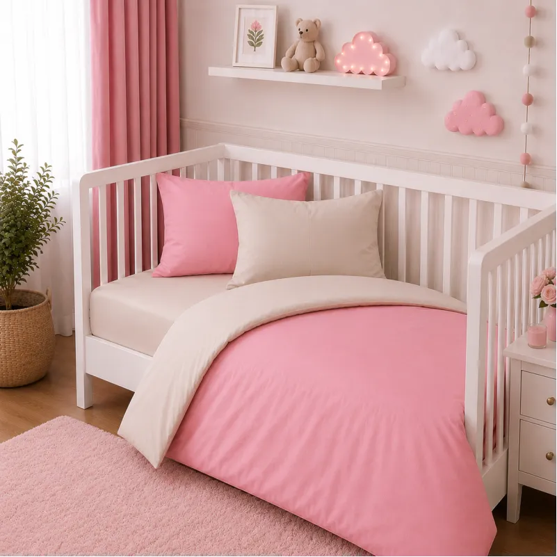 Комплект постільної білизни Поплін BABY Poplin Line 002 + 041 Jamalia