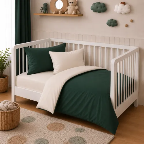 Комплект постельного белья Поплин BABY Poplin Line 002 + 091 Ellen - 1