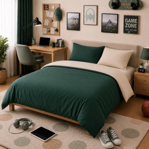 Комплект постельного белья TEENAGER Poplin Line 002 + 091 Ellen