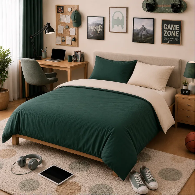 Комплект постельного белья TEENAGER Poplin Line 002 + 091 Ellen