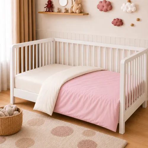 Комплект постельного белья Поплин BABY Poplin Line 002 + 018 Abegail - 5