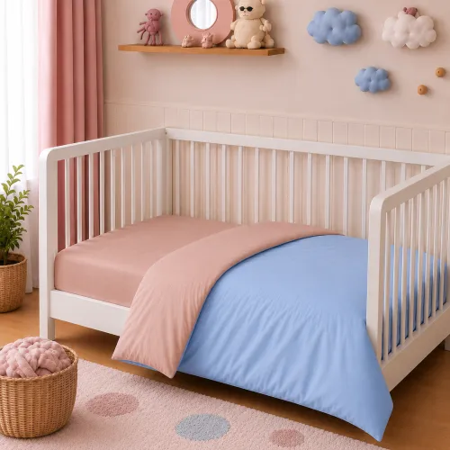 Комплект постельного белья Поплин BABY Poplin Line 015 + 067 Kimberly - 5