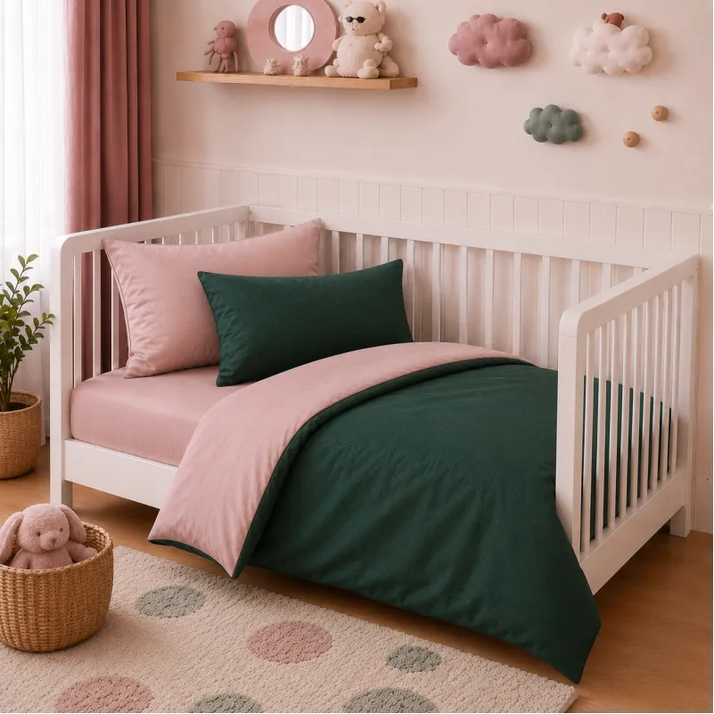 Комплект постільної білизни Поплін BABY Poplin Line 015 + 091 Hanna