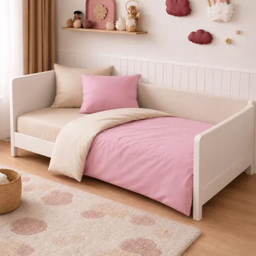 Комплект постельного белья LITTLE KIDS Poplin Line 015 + 041 Honey