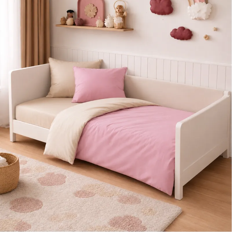 Комплект постельного белья LITTLE KIDS Poplin Line 015 + 041 Honey