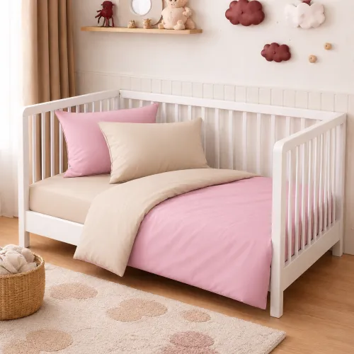 Комплект постельного белья Поплин BABY Poplin Line 015 + 041 Honey - 1