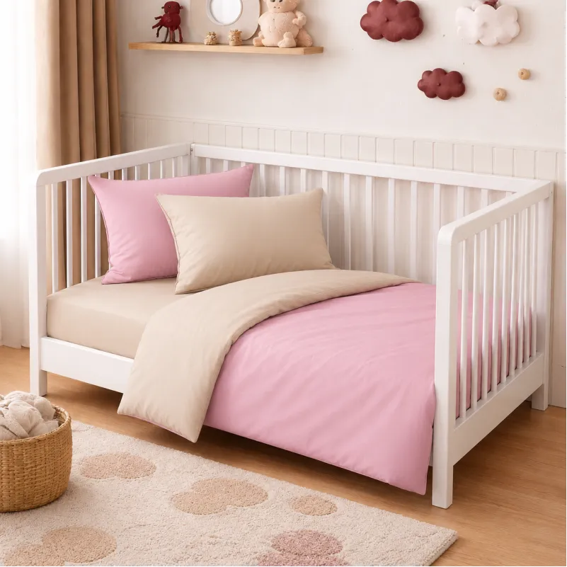 Комплект постільної білизни Поплін BABY Poplin Line 015 + 041 Honey