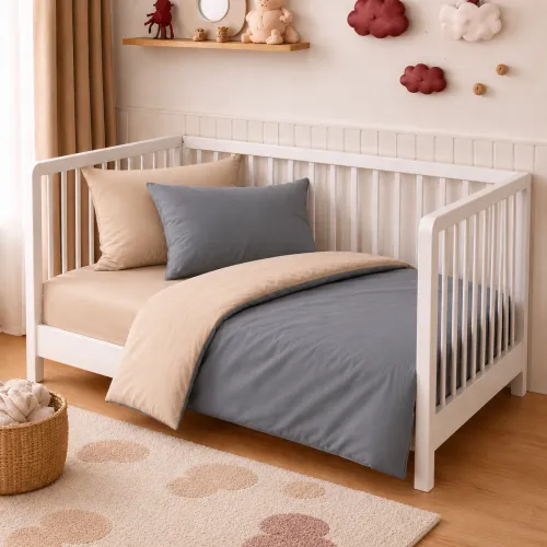 Комплект постельного белья Поплин BABY Poplin Line 015 + 056 Miguel - 1