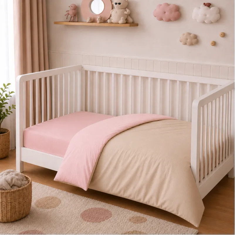 Комплект постільної білизни Поплін BABY Poplin Line 018 + 015 Huskar Фото - 6