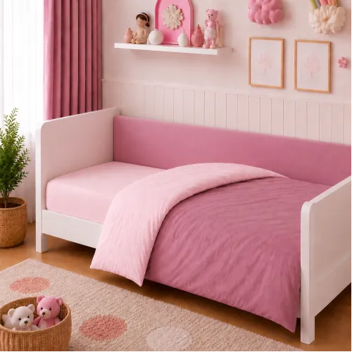 Комплект постельного белья LITTLE KIDS Poplin Line 018 + 041 Dahlia - 5