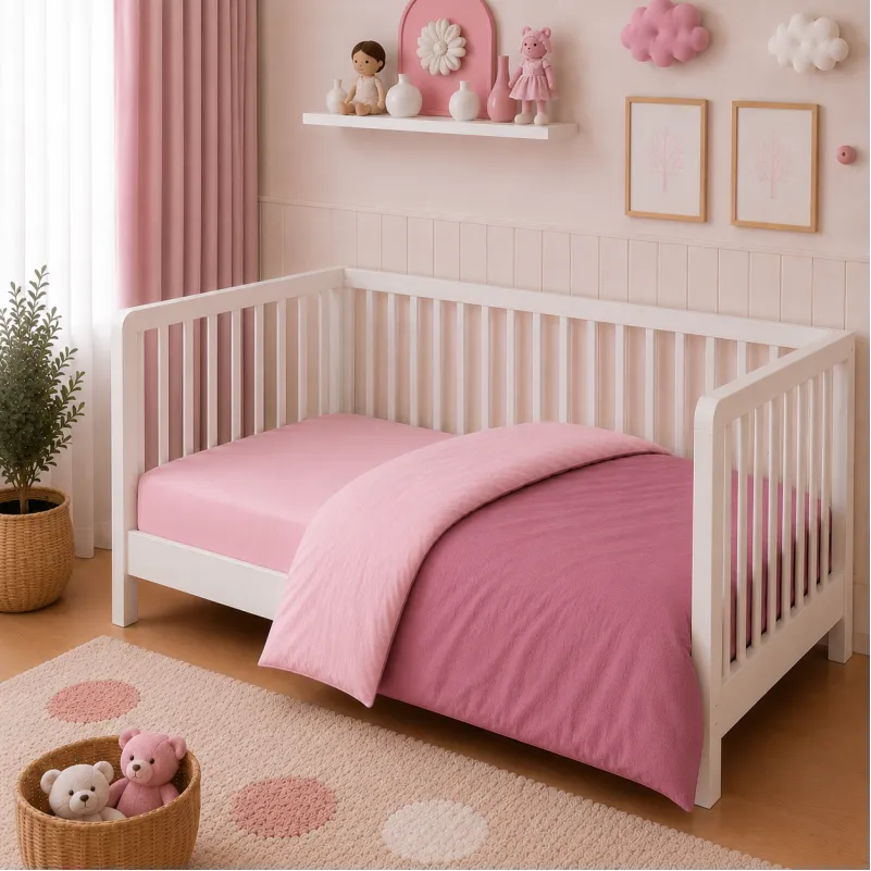 Комплект постільної білизни Поплін BABY Poplin Line 018 + 041 Dahlia Фото - 6
