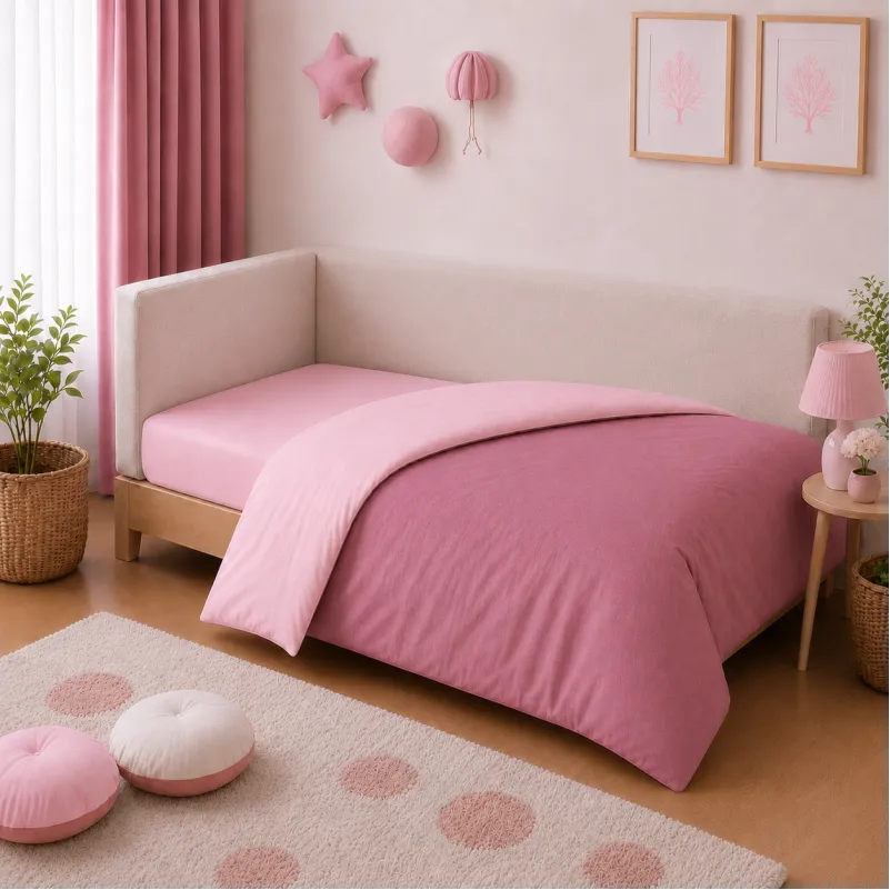 Комплект постільної білизни Поплін TEENAGER Poplin Line 018 + 041 Dahlia Фото - 7
