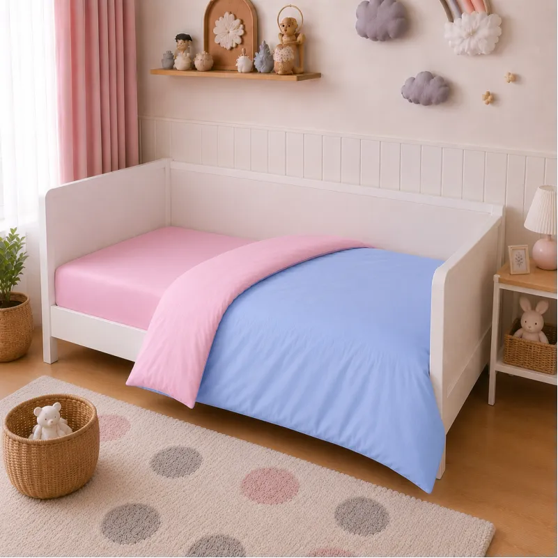 Комплект постельного белья LITTLE KIDS Poplin Line 018 + 067 Nelson - 4