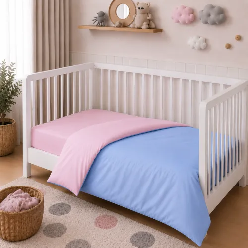 Комплект постельного белья Поплин BABY Poplin Line 018 + 067 Nelson - 5