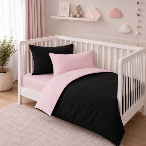 Комплект постельного белья Поплин BABY Poplin Line 018 + 099 Ammon - 1