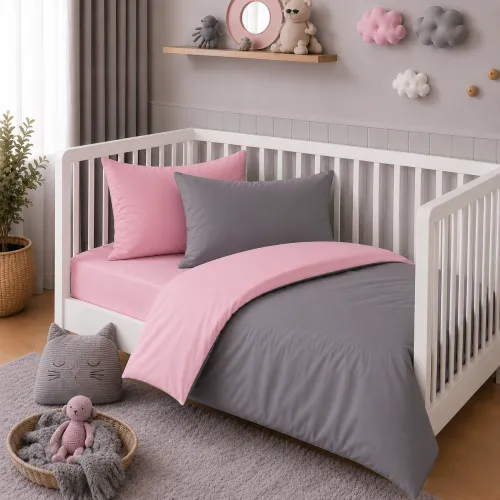 Комплект постельного белья Поплин BABY Poplin Line 041 + 056 Emerson - 1