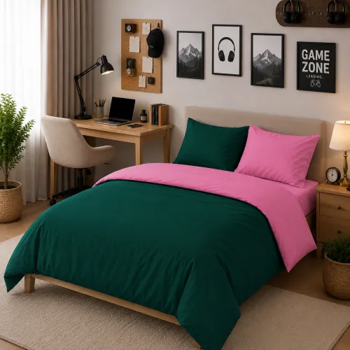 Комплект постельного белья TEENAGER Poplin Line 041 + 091 Renato - 1