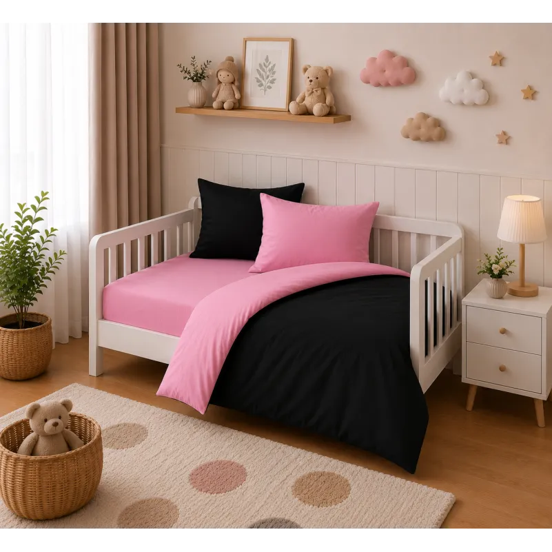 Комплект постільної білизни Поплін BABY Poplin Line 041 + 099 Leomar