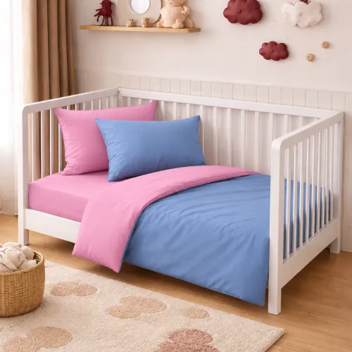 Комплект постельного белья Поплин BABY Poplin Line 041 + 067 Tristan - 1