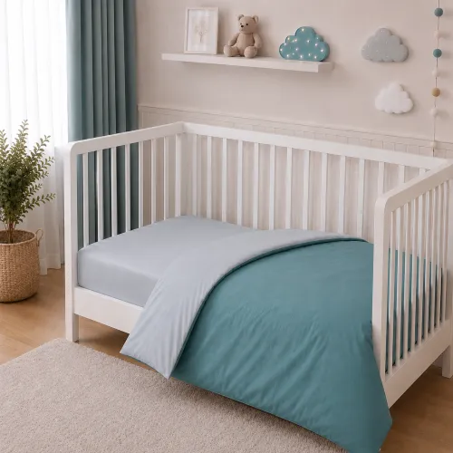 Комплект постільної білизни Поплін BABY Poplin Line 054 + 067 Gerwin - 5