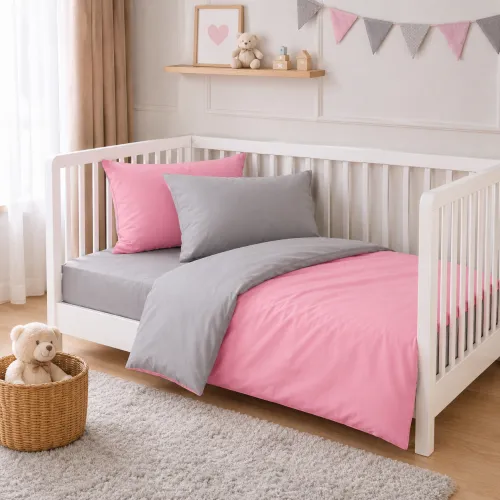 Комплект постельного белья Поплин BABY Poplin Line 054 + 041 Daniel - 1