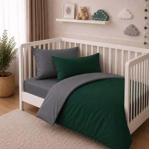 Комплект постельного белья Поплин BABY Poplin Line 056 + 091 Rowena - 1