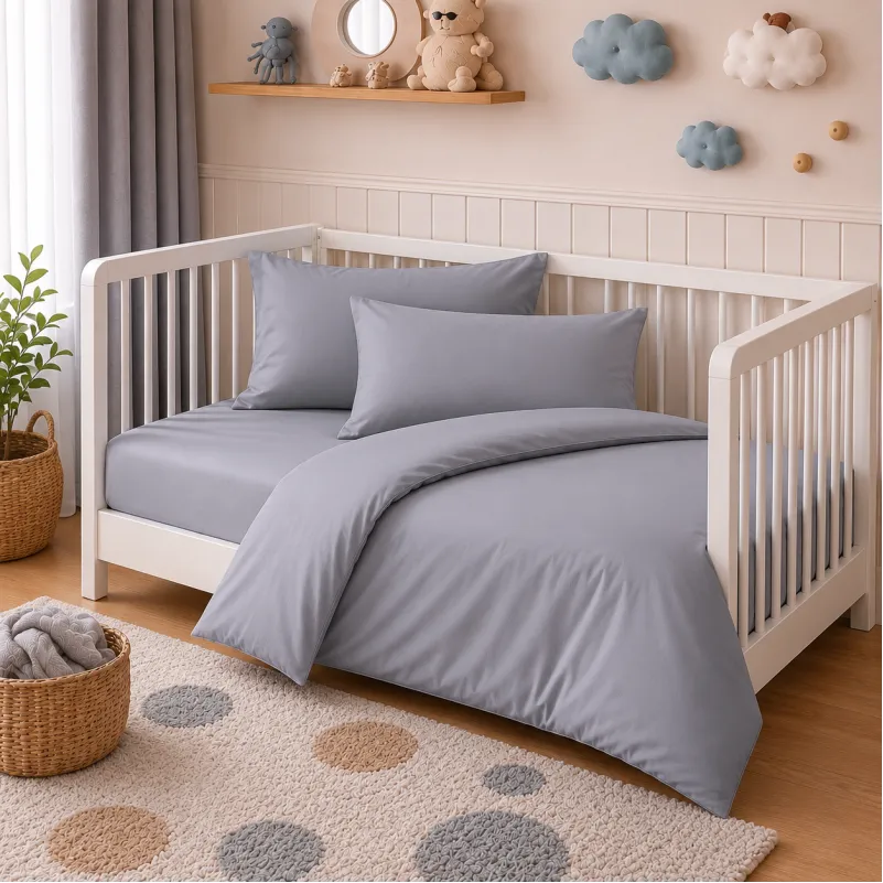 Комплект постільної білизни Поплін BABY Poplin Line "056 Smoky"