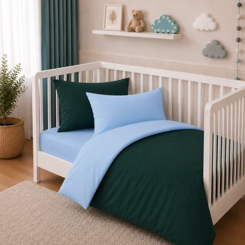 Комплект постельного белья Поплин BABY Poplin Line 067 + 091 Margie - 1