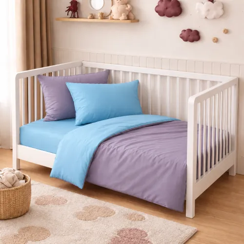 Комплект постельного белья Поплин BABY Poplin Line 067 + 056 Kevin - 1
