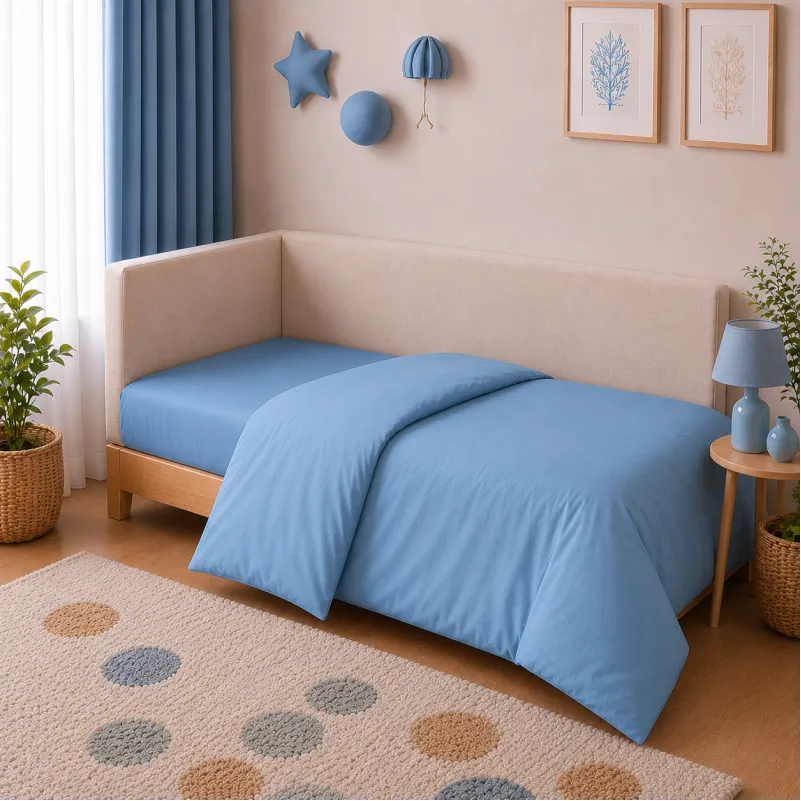 Комплект постельного белья TEENAGER Poplin Line "067 Green wave" - 4