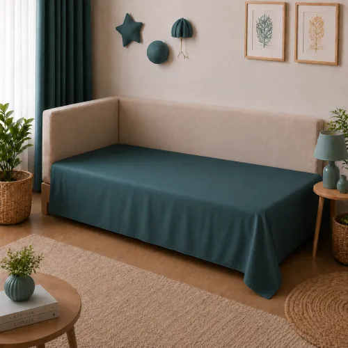 Комплект постельного белья JUNIOR Poplin Line "091 Emerald" - 5