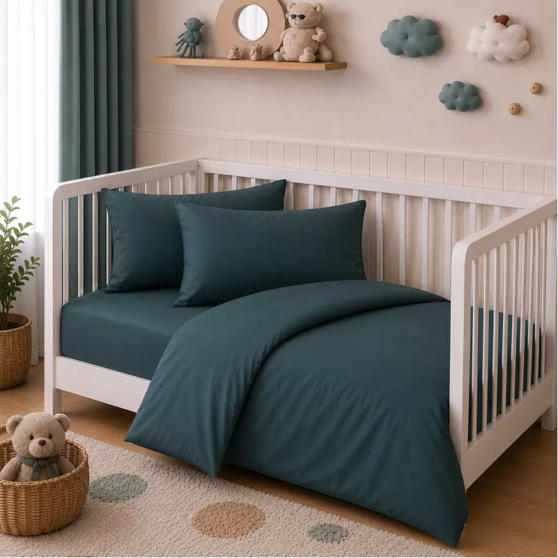 Комплект постільної білизни Поплін BABY Poplin Line "091 Emerald"