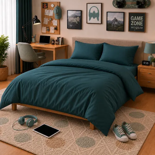 Комплект постельного белья TEENAGER Poplin Line "091 Emerald"