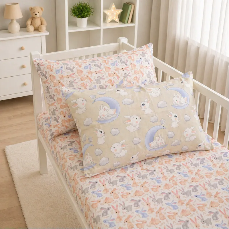 Комплект постельного белья LITTLE KIDS Poplin Line Kids 07 Rabbits - 4